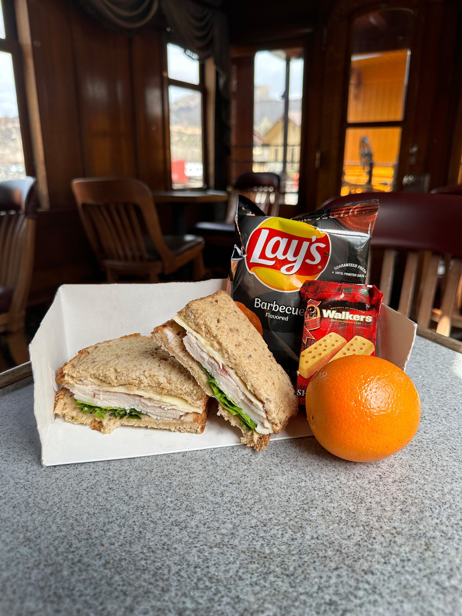 Turkey Cranberry Cheddar Sandwich