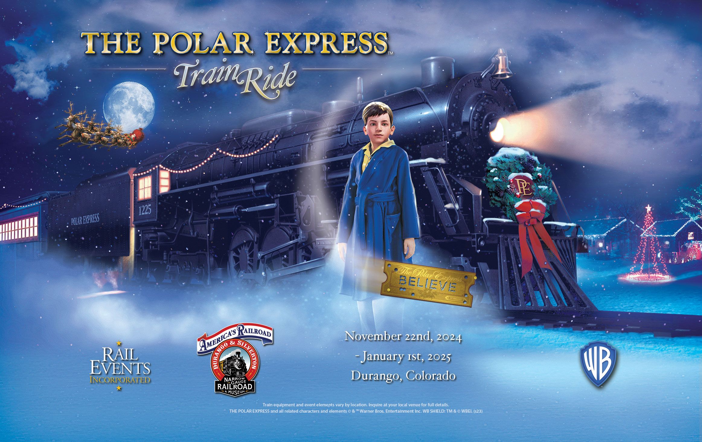 Official THE POLAR EXPRESS Train Ride 2024