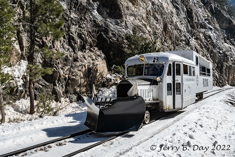 winter train at Cascade