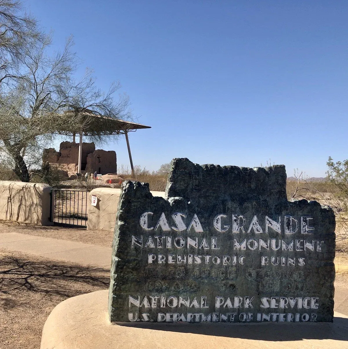Casa grande ruins national monument