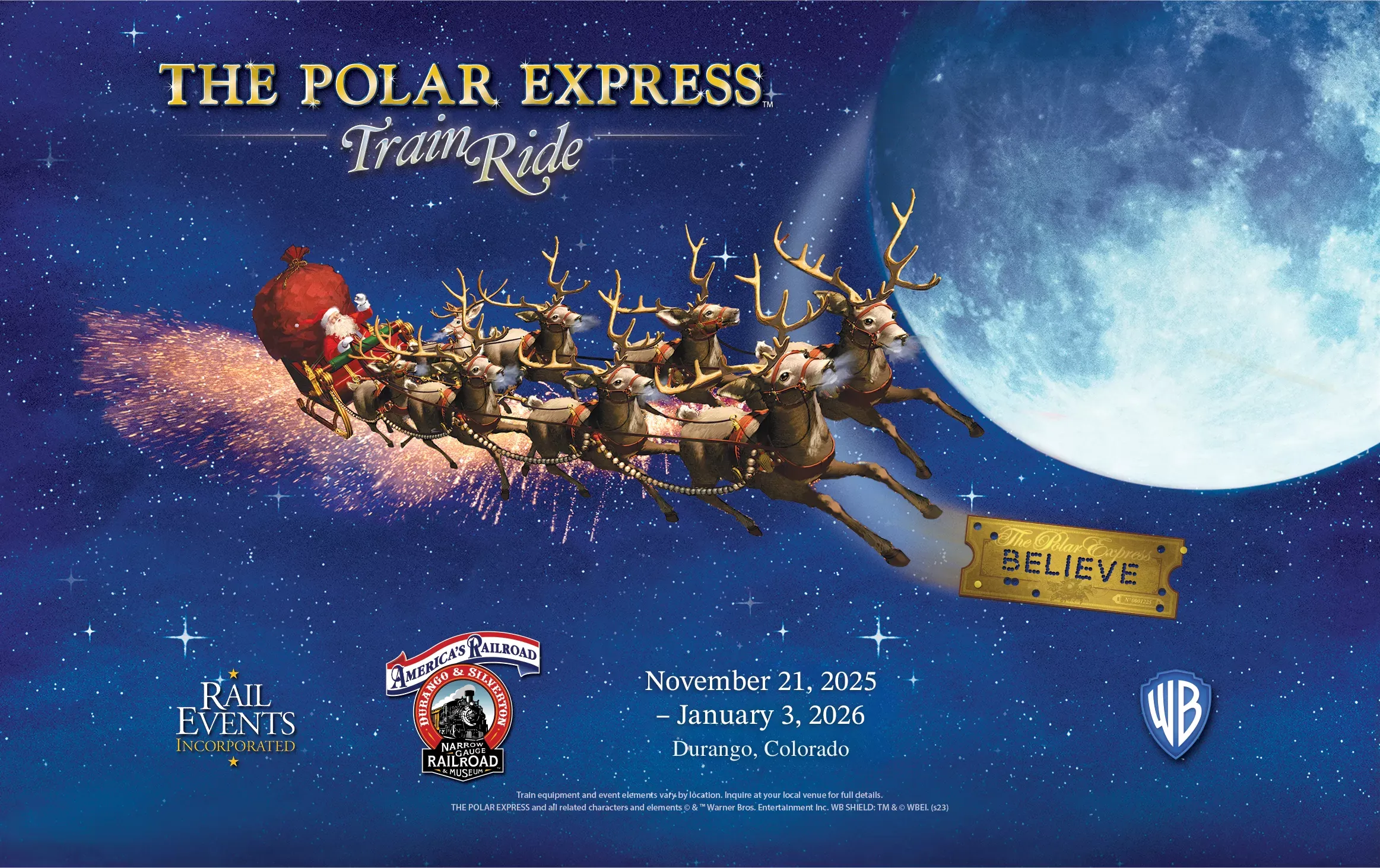 Polar Express™ Train Ride 2024-2025