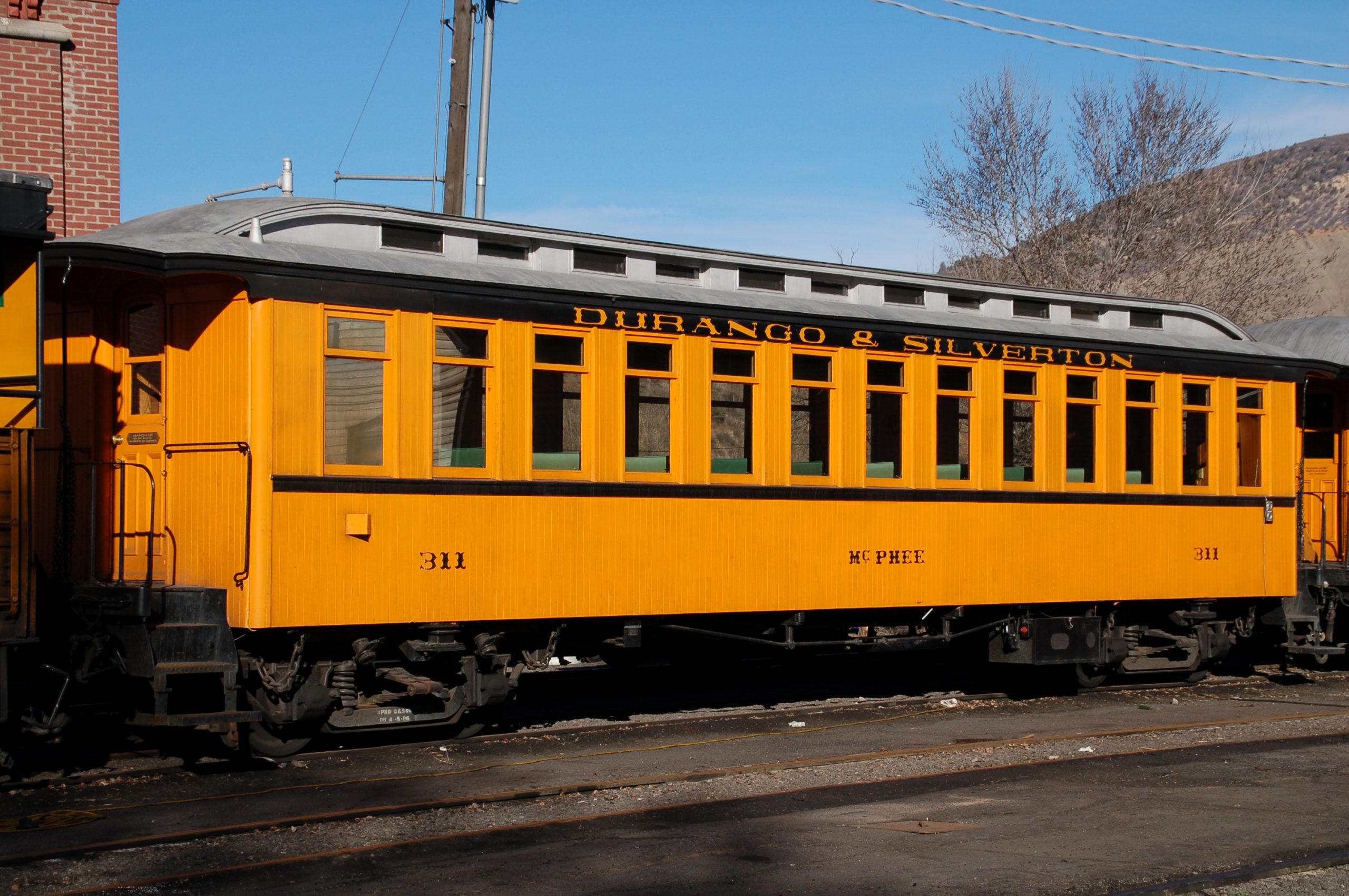 Standard Class Durango & Silverton Narrow Gauge Railroad Train